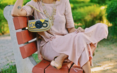 A Bright n Light Diwali Look