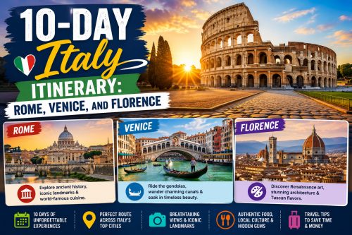 10-Day Italy Itinerary: Rome, Venice, and Florence