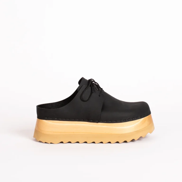 Classic Lace Platform Clog